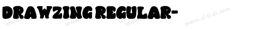 Drawzing Regular字体转换